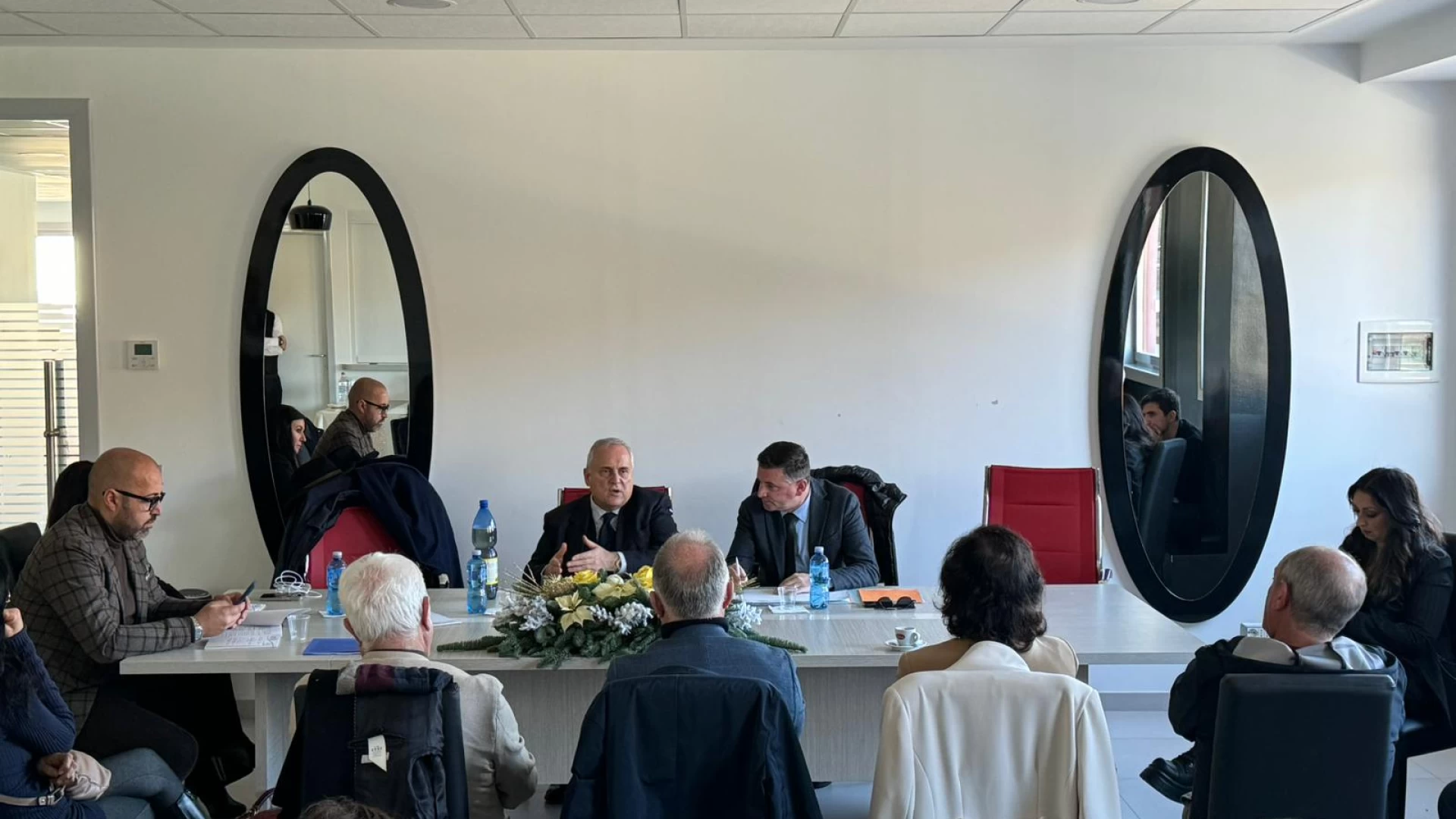A Campobasso la riunione di insediamento del comitato Provinciale di Forza Italia. Presente il senatore Lotito.